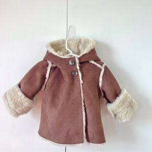 GAP Brown and Cream Kids Jacket